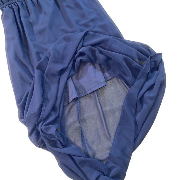 Xhilaration | Navy Tassel Illusion Maxi Dress | Medium - Picture 5 of 8